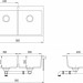 Кухонная мойка Aquasanita Magna SQM200AW (argent 220)